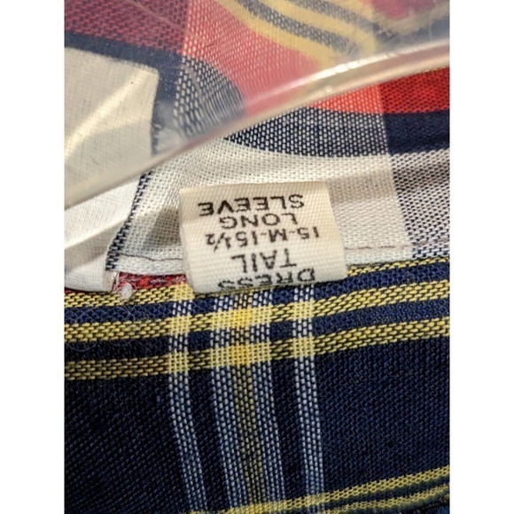 VTG DEE CEE BRAND Size 15-15.5 Long Sleeve Pearl Snap Western Shirt Made In USA - Picture 4 of 5